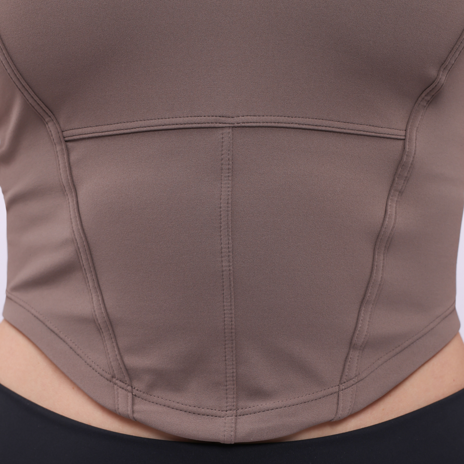 AUCV002-1 Майка Yoga коричневый